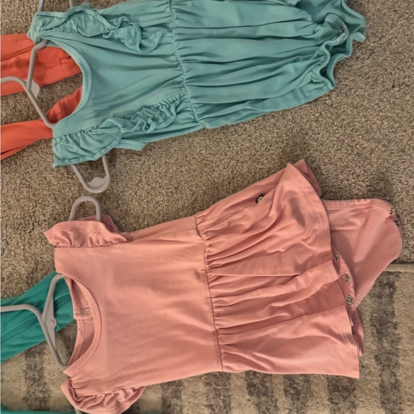 Kyte baby bundle of rompers and dress Set - Picture 2 of 3
